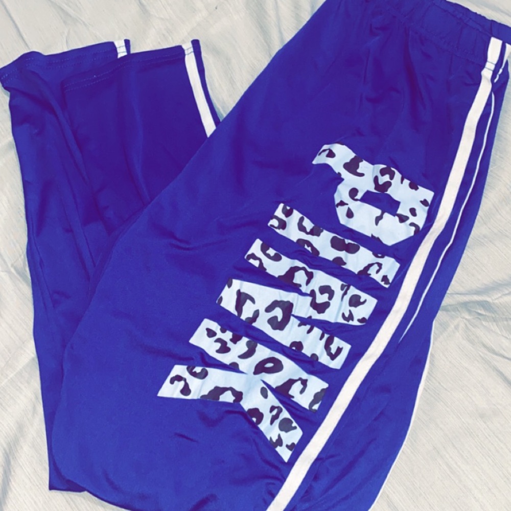 Cheetah printed logo PINK leggings